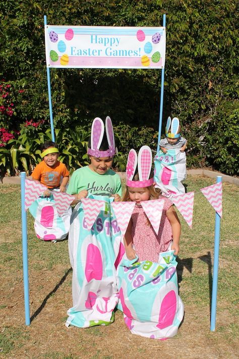 Easter Party Ideas For Kids, Family Easter Party, Easter Party Ideas, Easter Party Games, Easter Outdoor, Event Games, Easter Festival, Easter Activity, Easter Event