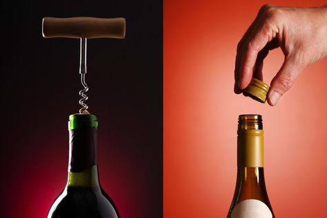 Do Corks vs Screw Caps in Wine Still Matter? This Is What the Experts Say Wine Buying Guide, Types Of Wine, Subscription Gifts, Buy Wine, Wine Time, Screw Caps, Wine Cork, Bar Drinks, Cooking Techniques