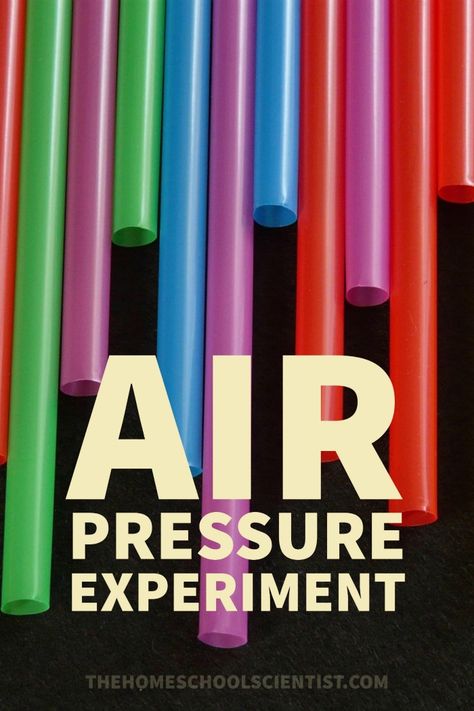 Air Pressure Experiments, Fun Experiments For Kids, Maker Labs, Weather Science, 7th Grade Science, Lab Report, Science Club, 4th Grade Science, Learning Science