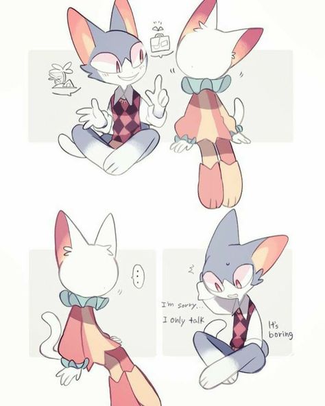 Animal Crossing Cats, Animal Crossing Funny, Animal Crossing Fan Art, Cool Doodles, Animal Crossing Characters, Anime Animals, An Animal, Doodle Drawings, Creature Art