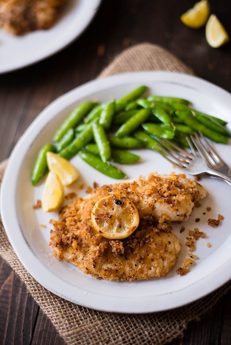 Panko Crusted Fish, Panko Crusted Tilapia, Homemade Fish Sticks, Fresh Tilapia, Crusted Cod, Salivary Glands, Crusted Fish, Parmesan Crusted Tilapia, Tilapia Recipe