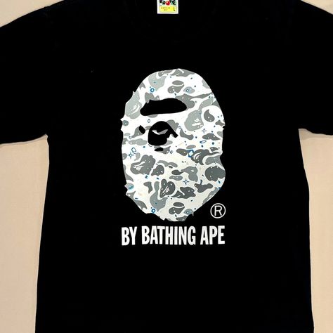 Bape Space Camo T-Shirt By Bathing Ape Men’s Size: Large Nwot’s Condition As Pictured Dimensions: Total Length: 27.5” In. Shldr To Shldr: 19.5” In. Pit To Pit: 22” In. Sleeve: 8.5” In. Bape Long Sleeve Shirt, Bape Tee, Bape Ape, Wgm Bape Hoodie, Bape Black, Bape Shirt, Bathing Ape Shirt, Ape Bape, Bathing Ape