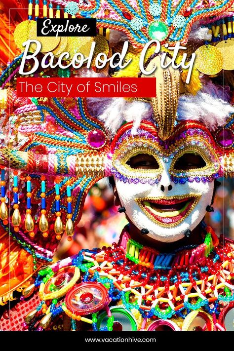 Famously known as the City of Smiles due to its annual MassKara Festival, which is a colorful festival with a mixture of dance and music. Encantadia Wallpaper, Maskara Festival, Masskara Festival, Colorful Festival, Dance And Music, Bacolod City, Fiesta Theme Party, Bacolod, Fiesta Theme