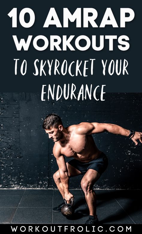 Amrap Workouts, Functional Training Workouts, Crossfit Workouts Wod, Crossfit Workouts At Home, Amrap Workout, Functional Workouts, Wod Workout, Conditioning Workouts, Endurance Workout