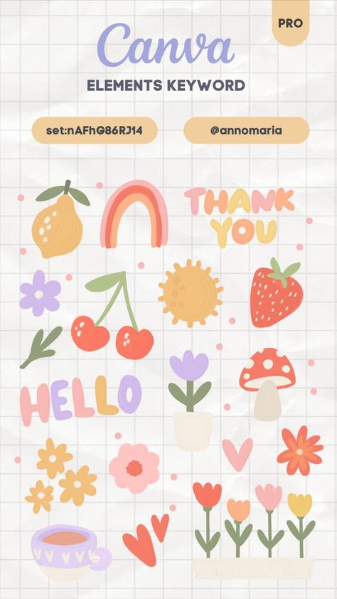 Canva Elements Keyword - Aesthetic Cute Stick Cute Canva Elements Keyword, Canva Scrapbook Elements, Canva Aesthetic Elements, Digital Scrapbook Aesthetic, Canva Scrapbook, Canva Elements Keyword Aesthetic, Canva Sticker, Keywords Aesthetic, Canva Keywords Elements