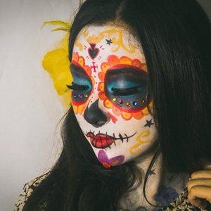 Dead Makeup, Soft Eye Makeup, The Book Of Life, Drag Make-up, Cute Halloween Makeup, Performance Makeup, Halloween Makeup Pretty, Makeup Books, Pretty Halloween Costumes