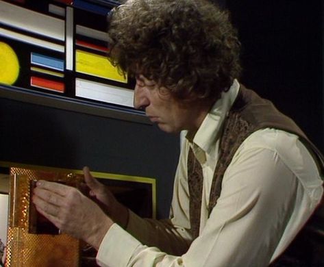 tom baker – Archive Television Musings Fourth Doctor, Oppressed People, Tom Baker, Police Box, Time Lords, Dr Who, Doctor Who, Written By, In This Moment