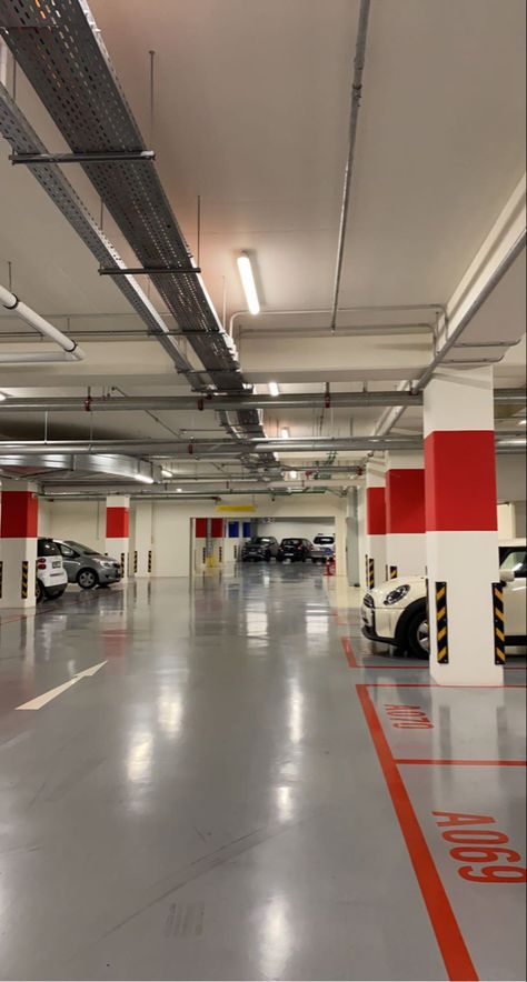 #parkinggarage #garage #parking #aesthetic #🅿️ Parking Aesthetic, Garage Parking, Pic Poses, Pic Pose, Parking Garage, Drawing Templates, Basement, Vision Board, Garage