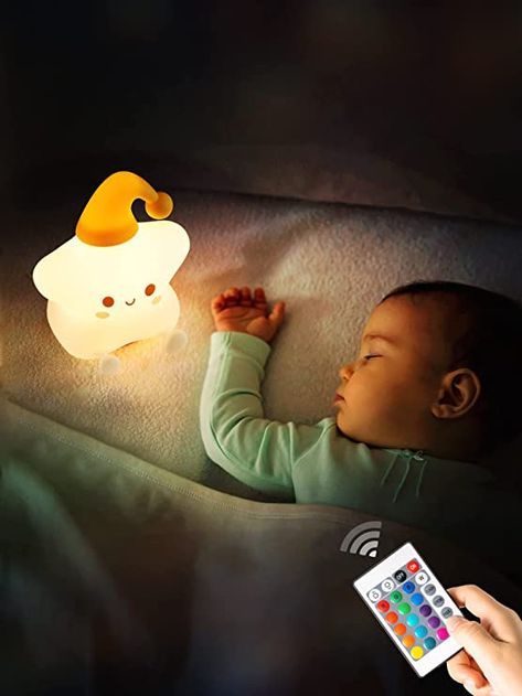 Baby Lamp, Boy And Girl Shared Bedroom, Fire Night, Lamp Kids, Newborn Room, Cute Night Lights, Kids Room Lighting, Star Night Light