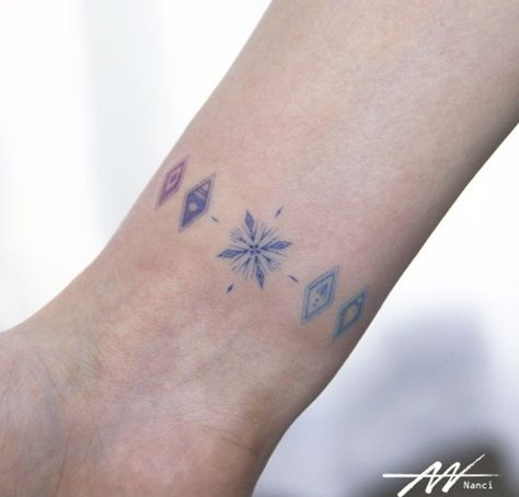 Frozen Tattoo, Avatar Tattoo, Ma Tattoo, Small Girly Tattoos, Elements Tattoo, Sweet Tattoos, Girly Tattoos, Subtle Tattoos, Frozen Disney