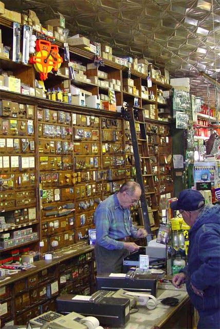 Hobby Store Design, Small Town Hardware Store, Old Hardware Store, Hardware Store Aesthetic, Vintage Hardware Store, Vintage General Store, Mercantile Store, Old General Stores, Loudoun County Virginia