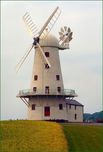 Llancayo Windmill just north of Usk in Monmouthshire Wales Vertical Windmill, Tilting At Windmills, Windmill Water, Water Wheels, Holland Windmills, Wind Mills, Wind Mill, Property Developer, Old Windmills