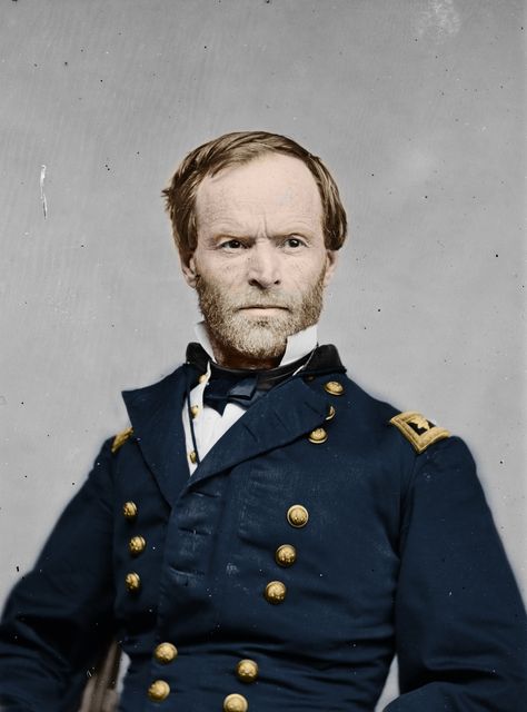 Sherman William Tecumseh Sherman, Successful Lawyer, General Sherman, Lancaster Ohio, 8 February, Titanic History, Major General, Architecture Tattoo, Black And White Photos