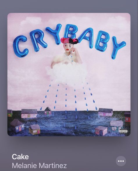 (english) don’t let anyone treat you like a piece of cake, you’re a whole cake bb😏 Cry Baby Album, Melanie Martinez Songs, Warner Music Group, Baby Songs, Music Album Covers, All Time Low, Music Album Cover, Best Albums, Music Wall