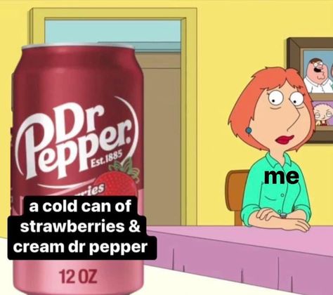 Strawberry And Cream Dr Pepper, Dr Pepper Strawberries And Cream, Strawberry Dr Pepper, Dr Pepper Aesthetic, I Love Dr Pepper, Doctor Pepper, Dr Pepper, Im Going Crazy, Too Real