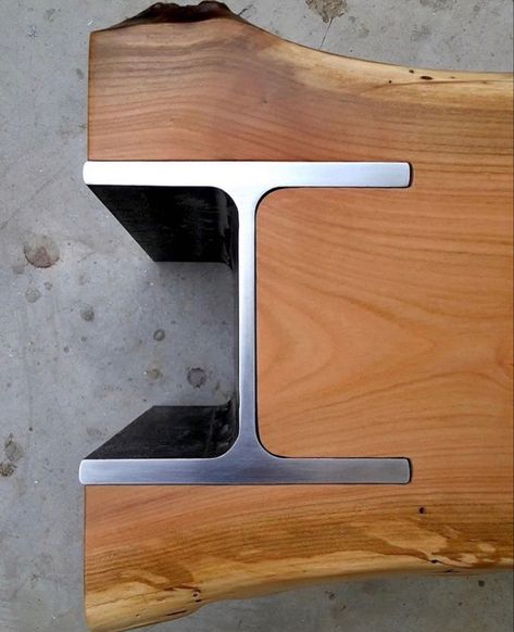 Meja Industrial, Kursi Outdoor, Modern Wood Furniture, Hacks Kitchen, Build Furniture, Industrial Design Furniture, Metal Furniture Design, Cabinets Diy, Kitchen Diy