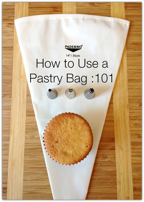 Pastry Bags, Hp Sauce, Baking 101, Frosting Tips, Baking Pastry, Pastry Bag, A Piece Of Cake, Cupcake Decorating, Piece Of Cake