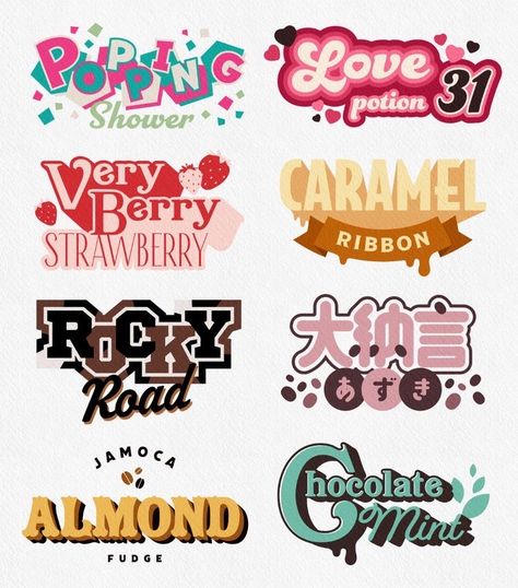 Watermark Ideas, Graphic Shapes Design, Design Club, Inspiration Logo Design, Desain Buklet, Graphisches Design, Pretty Fonts, Font Combos, 타이포그래피 포스터 디자인