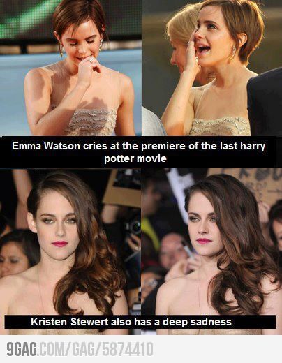 :( Harry Potter Vs Twilight, Harry Potter Twilight, Twilight Funny, Twilight Memes, Potter Facts, Harry Potter Fanfiction, Harry Potter Pictures, Harry Potter Facts, Harry Potter Film