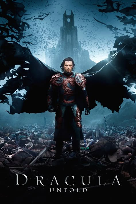 Luke Evans Dracula, Vlad Tepes, Dracula Untold, Sarah Gadon, Dominic Cooper, Vampire Movies, Tv Series Online, Movies And Series, Luke Evans