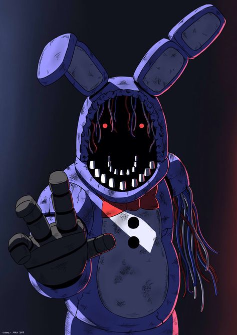 Withered Bonnie Withered Bonnie, Hair