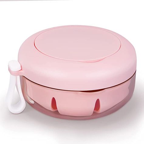 Amazon.com: Leak Proof Denture Cup Kit Portable Retainer Case Perfect for Travel, Denture Case Container Cleaning Care for Dentures Aligner Mouth Guard with Denture Brush, Strainer, and Mirror（Pink） : Everything Else Retainer Case, Pink Everything, Mouth Guard, Dentures, Removal Tool, Cleaning Kit, Leak Proof, Mirror, Christmas