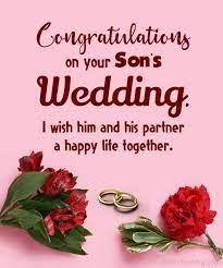 Wedding Wishes for Son - Congratulations Messages and Prayers How To Congratulate Someone, Wedding Congratulations Wishes, Quotes Congratulations, Wedding Wishes For Friend, Wedding Wishes Messages, Wedding Wishes Quotes, Congratulations Quotes, Good Morning Gift, Retirement Wishes