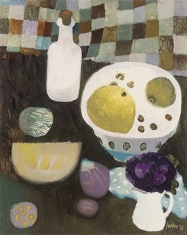 Mary Fedden, A Bowl Of Fruit, Bowl Of Fruit, Still Life Artists, 17 December, Still Life Art, British Art, Art Table, Fantastic Art