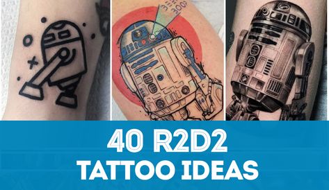 Large list of ideas and inspiration if you’re considering a R2D2 tattoo. R2D2 tattoos feature one of Star Wars most popular characters. R2d2 C3po Tattoo, R2d2 Tattoo, Star Wars History, Cloud City, Popular Characters, Human Language, Star Wars Tattoo, Jedi Knight, Star Wars Movie