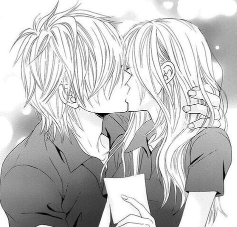 Image de kiss, manga, and couple Photo Manga, Manga Couple, Manga Couples, Manga Love, Anime Love Couple, Manga Cosplay, Anime Couples Manga, Cute Memes, Couple Drawings