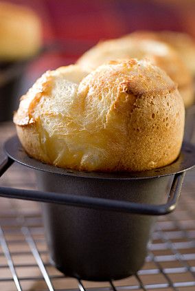 Easter popovers | sheknows.com Popover Recipe, Strawberry Butter, Desserts Vegan, Vegan Bread, Vegan Cooking, Vegan Foods, Vegan Baking, Vegan Eating, Quick Bread