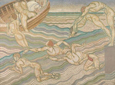 Duncan Grant > Taking the plunge Dora Carrington, Duncan James, Duncan Grant, Vanessa Bell, Bloomsbury Group, Berenice Abbott, Tate Britain, John Singer Sargent, Queer Art