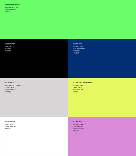 Neon Green Branding, Color Combination For Website, Green Branding, Green Color Combinations, Color Palette Challenge, Color Script, Color Schemes Colour Palettes, Green Palette, Blue Palette