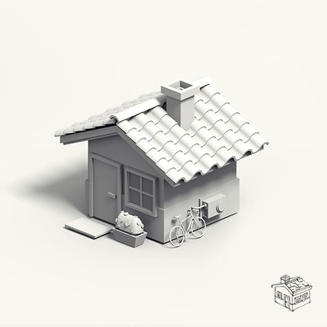 Low Poly Campus on Behance Maya Modeling, Campus Design, Paper Art Sculpture, 3d Modeling Tutorial, Low Poly Games, House Games, Isometric Art, Isometric Design, Game Ui Design