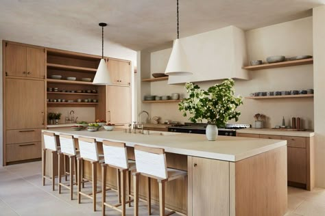 Tour Jenni Kayne's Serene Los Angeles Family Home | Architectural Digest Modern Mediterranean Home, Vincent Van Duysen, Danish Chair, Jenni Kayne, Mediterranean Home, Light And Space, California Homes, Indoor Outdoor Living, Küchen Design