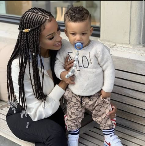 Mommy Daughter Outfits, African Hair Braiding Styles, Box Braids Hairstyles For Black Women, Braided Cornrow Hairstyles, Cool Braid Hairstyles, Ombré Hair, Beautiful Hairstyles, Girls Hairstyles Braids, Afro Hair