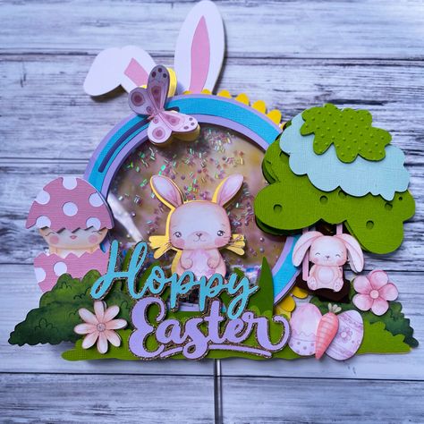 Easter Decor, Easter Easter Egg Diy, Easter Cake Toppers, 3d Cake Toppers, Crafting Business, Easter Cake, 3d Cake, Easter Eggs Diy, Cute Cake, Easter Cakes