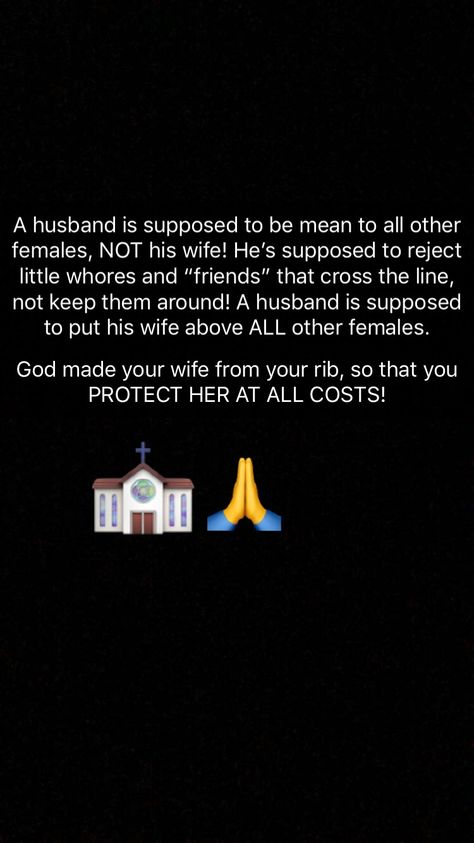 Your husband is supposed to put you above ALL other females. There should NEVER be any hesitation. He should ALWAYS LOVE AND PROTECT YOU. Husbands Protect Your Wife Quotes, When Your Husband Chooses His Family Over You, Husband Who Puts You Down, Belittled By Husband, Husband Neglects Wife, Other Woman Quotes, Home Wrecker, God Made You, Thought Quotes