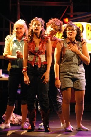 Footloose Costumes Ideas, Footloose Musical Costumes, Footloose Fashion 80s, Footloose Costumes, Footloose Outfits, Footloose Musical Set Design, Footloose Musical, Footloose Dance Scene, Rusty Footloose 2011