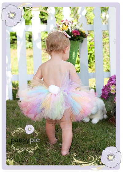 Easter Bunny Tutu Dress Bunny Tail Tutu Toddler Easter Skirt 9 12 18 Months Playful Tutu Dress For Birthday And Easter, Easter Birthday Ruffled Tutu Dress, Easter Skirt, Cute Tutu Dress For Easter Dress-up, Baby Easter Pictures, Easter Baby Photos, Easter Tutu, Pink Tutu Dress For Easter Dress-up, 6 Month Baby Picture Ideas