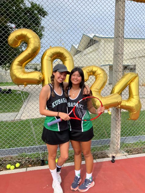 Tennis Senior Night, Gifts For Senior Night, Night Tennis, Tennis Pics, Senior Night Gifts, Tennis Gifts, Senior Night, 8th Grade, Senior Year