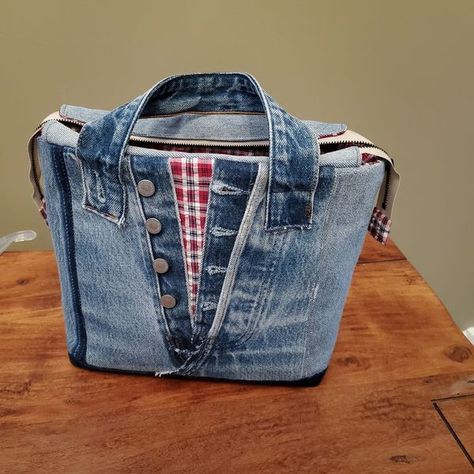 Japanese Place, Denim Bags From Jeans, Tas Denim, Blue Jean Purses, Recycled Jeans Bag, Denim Bag Patterns, Denim Bag Diy, Denim Crafts Diy, Sac Diy