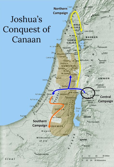 History in the Bible Podcast | The Conquest of Canaan Canaan Map, Abraham In The Bible, Hebrews Bible Study, Joshua Bible, Bible Mapping, Amazing Maps, Understanding The Bible, Learn Hebrew, Scripture Memory