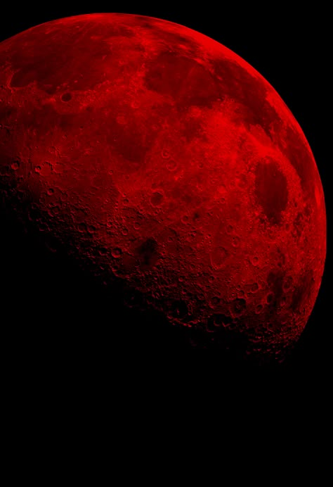 .... Red Moon, In The Dark, Moon, Red