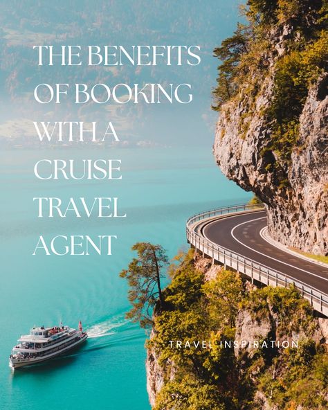 From small, intimate river cruises to well-established cruise lines (such as Celebrity Cruises, Disney and Virgin Voyages), there's a water-based vacation for every travel style. But booking a cruise can be tricky. Compared to a resort or hotel booking, there are more moving parts, which is why it pays to enlist the help of a cruise travel agent.

Ready to travel? Connect with me to plan and book your cruise vacation today. Cruise Travel Agent, How To Book A Cruise, Travel Advisor, Travel Content, Cruise Lines, Celebrity Cruises, Hotel Booking, Cruise Travel, Content Ideas