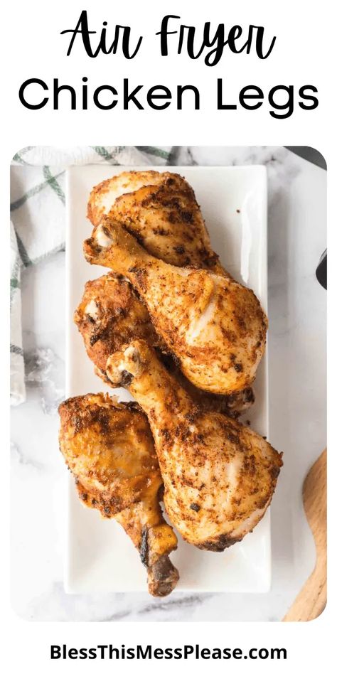 Air fryer chicken has revolutionized the way we enjoy chicken legs. These chicken legs are crispy and flavorful with a fraction of the oil. Air Fryer Chicken Leg Recipe, Chicken Quarter Recipes, Chicken Leg Quarter Recipes, Fried Chicken Legs, Homemade Dry Rub, Air Fryer Chicken Thighs, Leg Quarters, Chicken Leg Quarters, Chicken Leg Recipes