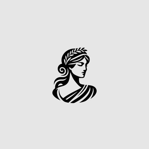 A simple silhouette logo of a Greek goddess, blending elegance and strength in a clean, modern style. Great for fashion, beauty, or wellness brands looking for something timeless. For sale—let me know if you’re interested! . . #logoinspirations #learnlogodesign #dribbbles #logosai #adobe #logolearn #logoforyou #brandidentity #logodesigners #logodesigner #graphicdesign #logoprocess #lettering #logoforsale #greatlogo #designer #sketching #brandingideas #logoforsell #fplogo #graphicdesigner #... Libra Logo, Silhouette Logo, Logo Process, Simple Silhouette, Great Logos, Logo Creation, Professional Logo Design, Professional Logo, Greek Goddess