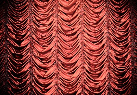 Theater Curtain Hall Curtains, Theater Curtains, Old Hollywood Prom, Home Theater Curtains, Theatre Illustration, Theater Lighting, Home Theater Lighting, Theatre Decorations, Projector Wall