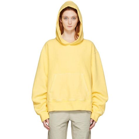 YEEZY Season 3 Yellow Fleece Hoodie (5,500 MXN) ❤ liked on Polyvore featuring tops, hoodies, yellow, fleece hoodie, hooded sweatshirt, hooded fleece pullover, adidas and yellow top Monogram Hoodie, Essentials Hoodie, Mode Zara, Raglan Hoodie, Embroidery Hoodie, Fear Of God Essentials, Yellow Hoodie, Kids Styles, Hoodie Outfit