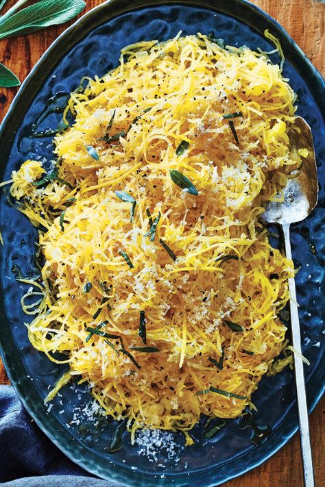 Bright lemon flavor pairs perfectly with cool sage in this fresh Lemon-Sage Spaghetti Squash for the ultimate summer favorite! 🌿🍋 Keep following along on Pinterest for delicious and easy recipes. Instant Pot Butternut Squash, Italian Meat Sauce, Squash Risotto, Butternut Squash Risotto, Italian Meats, Spaghetti Squash Recipes, Spaghetti Noodles, Squash Recipes, Spaghetti Squash